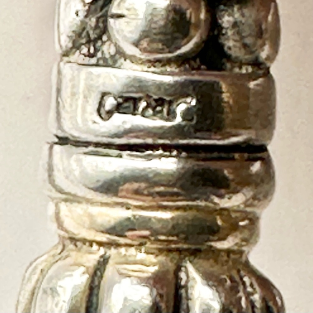 LAGOS Silver Beaded Station Necklace - Picture 9 of 9